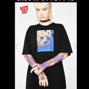 💙dollskill, dumbgood, friday the 13th t-shirt🖤